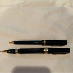 Set of Omas “Bologna” Rollerball and Ballpoint